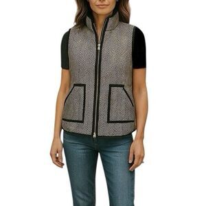 J. Crew Puffer Vest Sz XS Normcore Outdoor Hiking Utility Outdoors Camping
